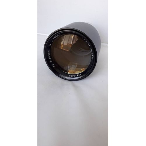 OBJECTIF TOPCON UV TOPCOR 200 MM F 4 pou UNI IC-1 et UNIREX