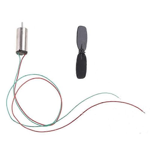 1 ensemble 37V 48000RPM moteur sans noyau + hélice pour avion RC hélicoptère jouet
