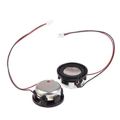 1pc 4 ohm 3W 24mm haut-parleur large bande Mini audio appareil mobile Basse son haut-parleur bord en caoutchouc bricolage Home Cinéma