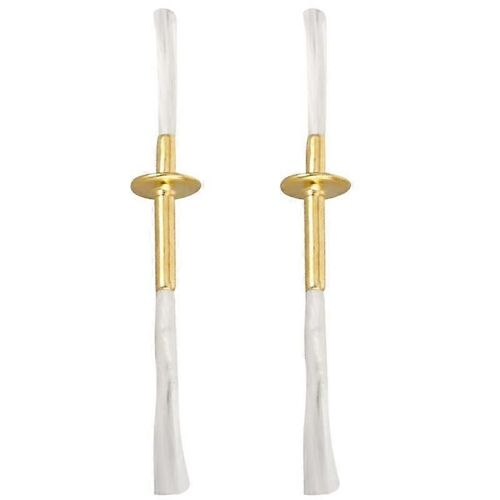 2pcs Mèche Lampes À Huile Diy Mèches Tube Lampe À Pétrole Tubes De Remplacement Pièces De Réparation Brûleur Huile Porte-Fil Outils De Fabrication Diy