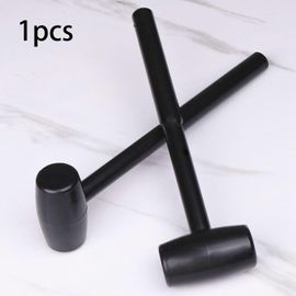 Marteau à tuiles Mini Comfort Grip Fitment Gadget Type : Outils de réparation antidérapants en caoutchouc Tête ronde pour la réparation automatique Porte Carrelage de sol