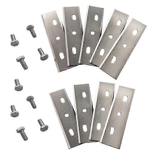 9pcs pour Al-ko Robolinho 500 700 1150 1200 2000 lames de tondeuse à gazon pièce de coupe en acier inoxydable
