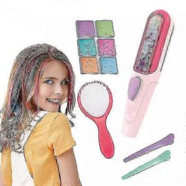 Les filles font semblant de jouer bricolage belle beauté en plastique ensemble de teinture Hair Stick jouets