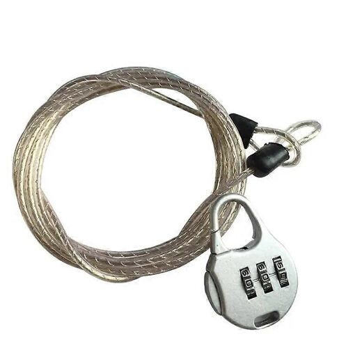Voiture Fil d'acier Serrure Combinaison Cadenas Code des douanes Serrure Antivol Voyage à l'étranger Sac à bagages Valise Trolley Case Câble Serrure