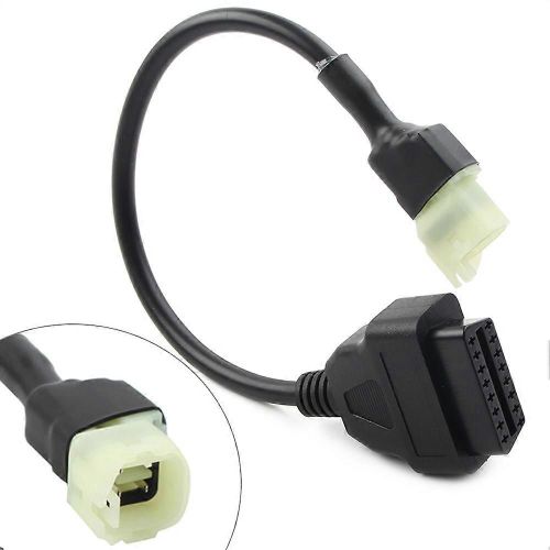 4 Broches À 16 Broches Obd2 Connecteurs De Câble Adaptateur De Diagnostic Pour Honda Cbr1000rr Cbr600rr Crf1000 Cb1100 Nc750 -Up