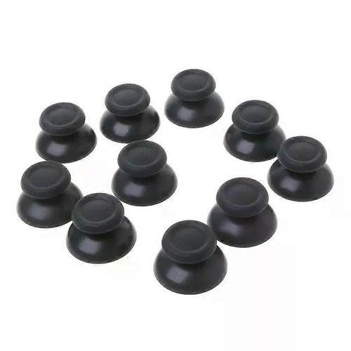 1set / 10pcs En Plastique Noir Analogique Thumbstick Thumb Stick Remplacer Pour Playstation 4 Ps4 Pro Controller Capuchon De Joystick De Haute Qualité