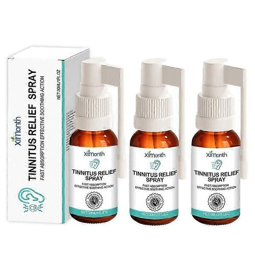 1-3x Acouphènes Spray Oreille Bourdonnement Soulagement Gouttes Auriculaires Audition 30ml 