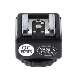 C-N2 Hot Shoe Converter Adaptateur Kit de port de synchronisation PC pour flash Nikon vers appareil photo Canon Caractéristiques Prise de synchronisation PC