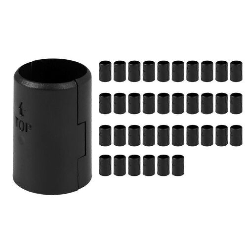74 Paquets De Clips D'étagère En Fil Clips De Verrouillage D'étagère En Fil Pour 1 Pouce De Remplacement Des Manchons D'étagère