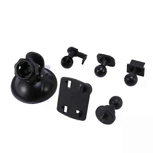 Ventouse De Voiture Pour Support De Caméra De Tableau De Bord Enregistreur Vidéo De Véhicule Sur Le Pare-Brise Et Le Tableau De Bord Support Avec 5 Types D'adaptateur 360 Degrés Ang