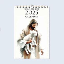 Calendrier Jésus 2025 Versets De La Bible Calendrier Mural 2025 Calendrier Chrétien 2025 Foi Jésus Planificateur Mensuel 2025 Calendrier
