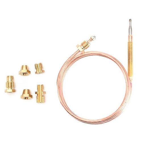 60cm / 120cm Vanne De Gaz Ligne D'induction Thermocouple Pour Chaudière À Eau Chaude Appareil À Gaz Pièces Fixes Ligne D'induction