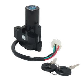 Ensembles De Clés De Verrouillage De Commutateur D'allumage Pour Suzuki Gsxr 750 Gsxr750 Gsx-R750 1988-1995 Gsxr1100 Gsx-R1100 Gsxr 1100 1989-1998 37100-17c00