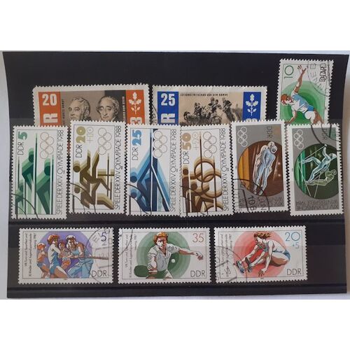 Lot De Timbres Rda - Ddr Briefmarken - 3