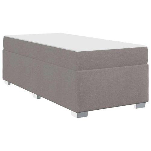 Vidaxl Cadre De Lit Autre Taupe 80 X 200 Cm Tissu