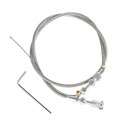 36 Kit De Câble De Gaz D'accélérateur De Moteur Tressé En Acier Inoxydable Pour Chevrolet Pour Les Moteurs Chevy Ls1 48l 53l 57l 60l Accessoire De Voiture