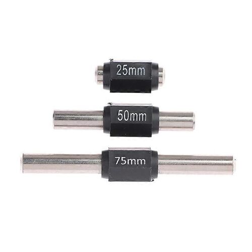 Étrier Micromètre25-75mm Jauge de référence Accessoires Diamètre intérieur Diamètre extérieur Bloc d'étalonnage Jauge d'anneau de barre de tige