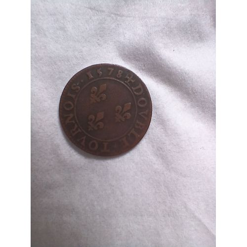 Magnifique Double Tournois 1578