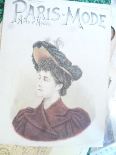 Magazine "Paris-Mode" N°8 ( 17 Novembre 1894)