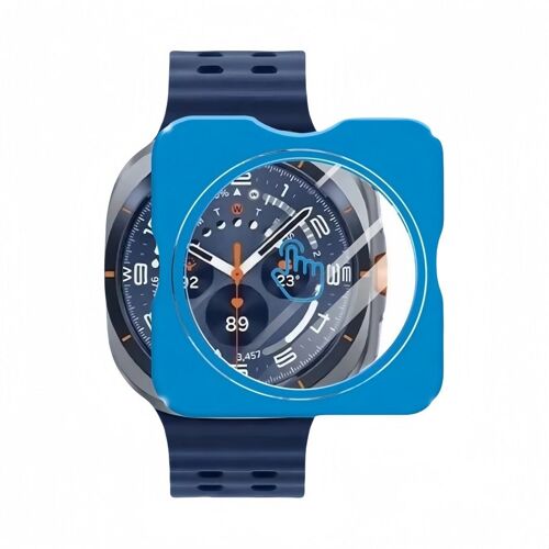 Film De Protection D'écran En Verre Trempé Avec Positionnement Précis Pour Samsung Watch Ultra 2025 (47mm)