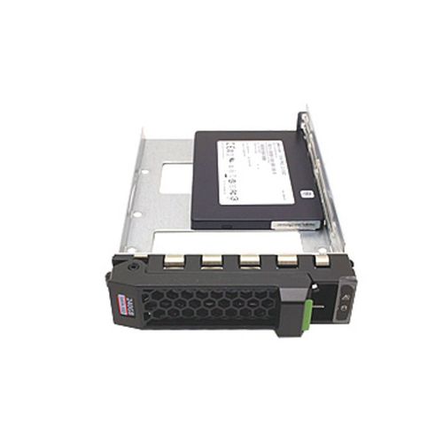 Fujitsu - SSD - Enterprise, Mixed Use - chiffré - 960 Go - échangeable à chaud - 2.5" (dans un support de 3,5") - SATA 6Gb/s - Self-Encrypting Drive (SED)