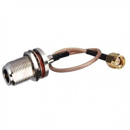 Zyxel - Câble cavalier d'antenne - SMA (M) pour connecteur N (F)