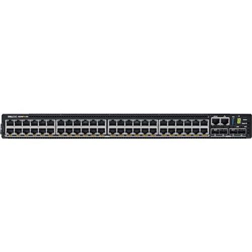 Dell PowerSwitch N2248PX-ON - Commutateur - C3 - Géré - 24 x 10/100/1000/2.5G (PoE+) + 24 x 1/2.5G (PoE++) + 4 x 25 Gigabits SFP28 - flux d'air de l'avant vers l'arrière - Montable sur rack -...