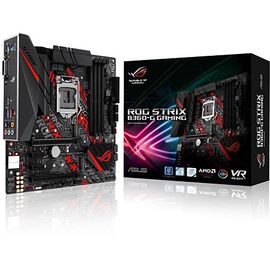 ASUS ROG STRIX B360-G GAMING - Carte-mère - micro ATX - LGA1151 Socket - B360 Chipset - USB 3.1 Gen 1, USB 3.1 Gen 2 - Gigabit LAN - carte graphique embarquée (unité centrale requise) - audio HD...