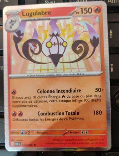 Pokémon Lugulabre 018 / 086 Holo Ev10.5 N&B