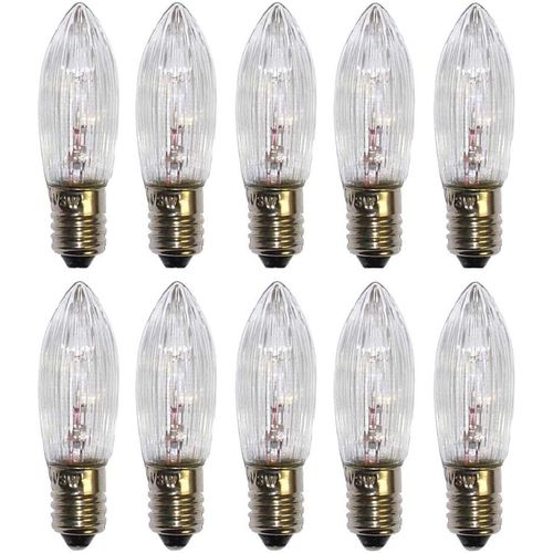 Kal-Ampoules Halogènes E10 De Rechange Pour Bougie -34 V -3 W -3 000 K