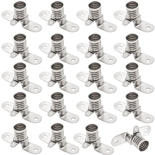 Sept-E10 Ampoule Douille E10 Ampoules Led 20 Pcs 6v E10 Avec Cosses À Souder Pour Les Accessoires De Test Électrique Du Circuit D'expérimentation À Domicile