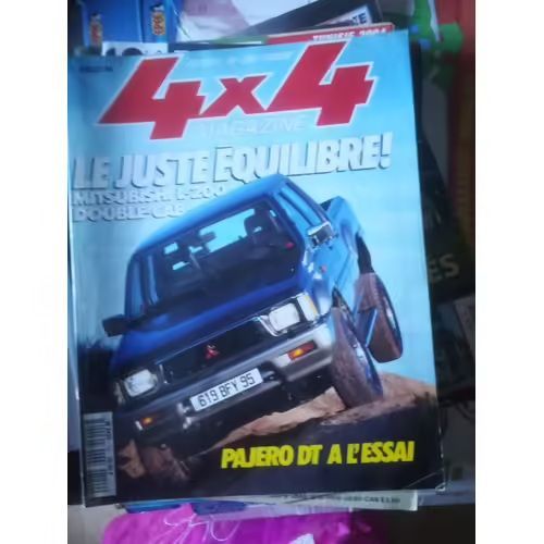 4x4 Magazine 154 De 1994 Mitsubishi Pajero 2.8 Dt Sw,L200 Double Cab,Atlas,