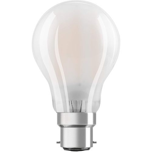 Ampoule Led À Filament Dépolie|Culot B22|Forme Standard|Blanc Chaud 2700k|7w (Équivalent 60w)