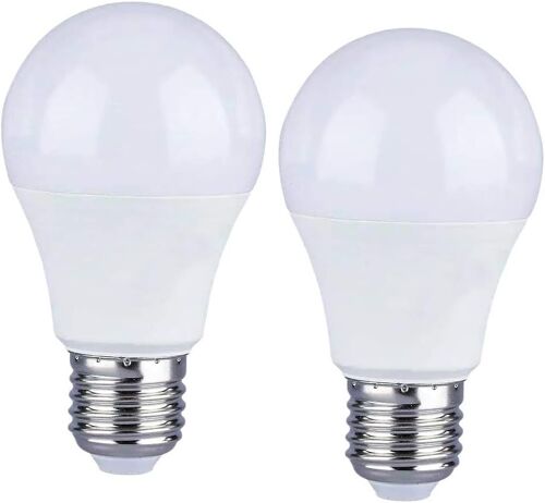 Kal-2 Pièces Lampe Led E27 Dimmable (12w 1055 Lumen A60, Blanc Froid 6400 K)