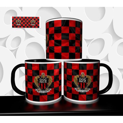 Mug Tasse À Café - Football Club Ogc Nice Foot 2087