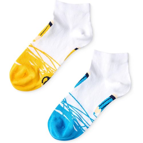 Chaussettes Unisexe Homme Femme & Enfants Beaucoup Designs Amusants Football Pizza Avocat Pompier Grenouille Plantes Cadeau Gauche Droite Différent.[S1024]