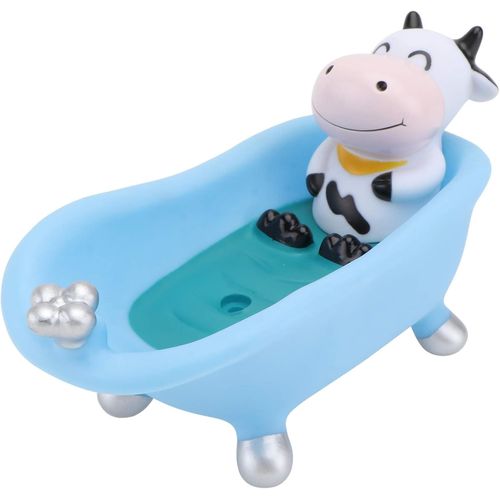 Porte- en Plastique pour Salle de Bain,Cuisine,lavabo,Bleu