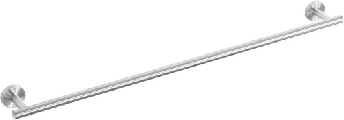 60CM Porte Serviette Mural Salle de Bain, Support Serviette Robuste en SUS304 Acier Inoxydable pour Cuisine Penderie Entrée, Chrome Poli