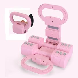 Lbgwp60-Ensemble De Réglables Pour Femme - 1 Kg - Haltères Réglables - Rose (2 En 1) - Pour Femme - Kit De Fitness À La Maison