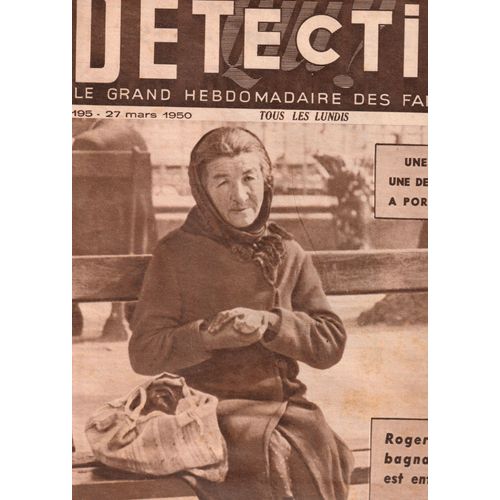 Détective 27 Mars 1950