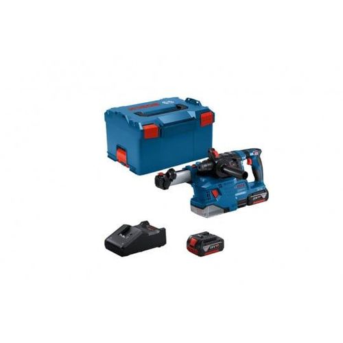 Marteau-perforateur GBH 18V-22 + GDE 18V-12 + GBA 2x4,0Ah + GAL 18V-40 L - BOSCH | 0611924003
