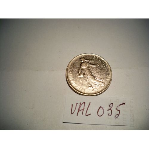 Val035 Piece De 5 Francs Semeuse De 1975