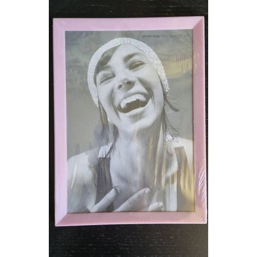 Cadre photo plastifié lilas