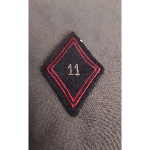 Losange De Bras 11 Ème Régiment Du Génie Cadre Avec Crochet Arrière