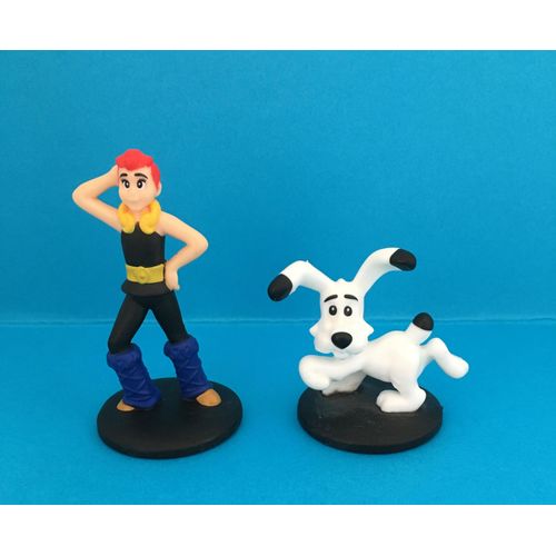 Figurines 29 Adrénaline Et Idéfix Qui Court - Série Astérix Et Obélix (Mac Donalds 2019)