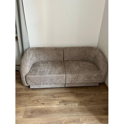 Canapé Beige Micadoni, 2 Places, 184x85x74 Cm