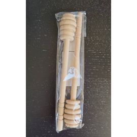 Lot De 2 Mélangeurs À Miel En Bois