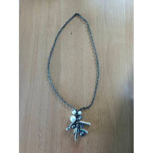 Sautoir Perles Et Bâtonnets
