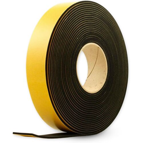 Ruban Adhésif En Caoutchouc 10 M X 5 Cm X 3 Mm|Isolant Acoustique Et Thermique Idéal Pour Camperisations De Camping-Cars,Systèmes De Chauffage Et D'air (10 Mètres)