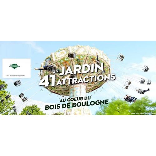 Pass Entrée Et Attractions Illimitées Jardin Acclimatation